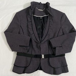 White House Black Market Pin-Dot Jacket